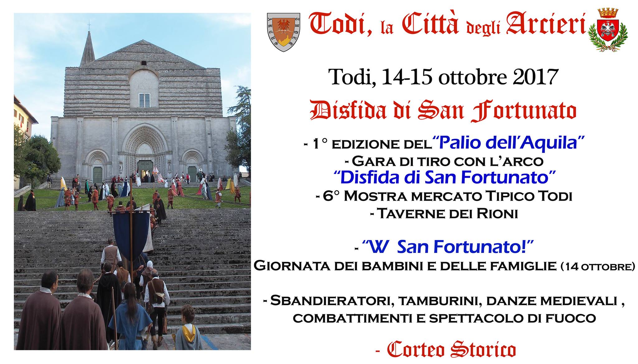 14-15 Ottobre, Todi: Disfida di San Fortunato – Vi Aspettiamo!